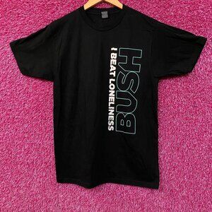 Bush "I Beat Loneliness" Wrap Around Tour Itinerary Rock T-Shirt Medium